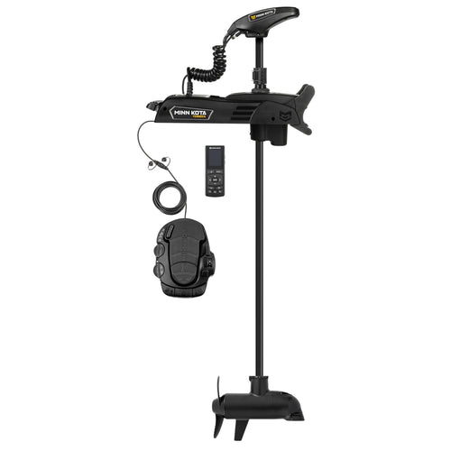 Minn Kota Quest Terrova Brushless Bow-Mount Electric Trolling Motor with Dual Spectrum Chirp Sonar – 90/115 Lb. Thrust, 60 in. Shaft, Freshwater