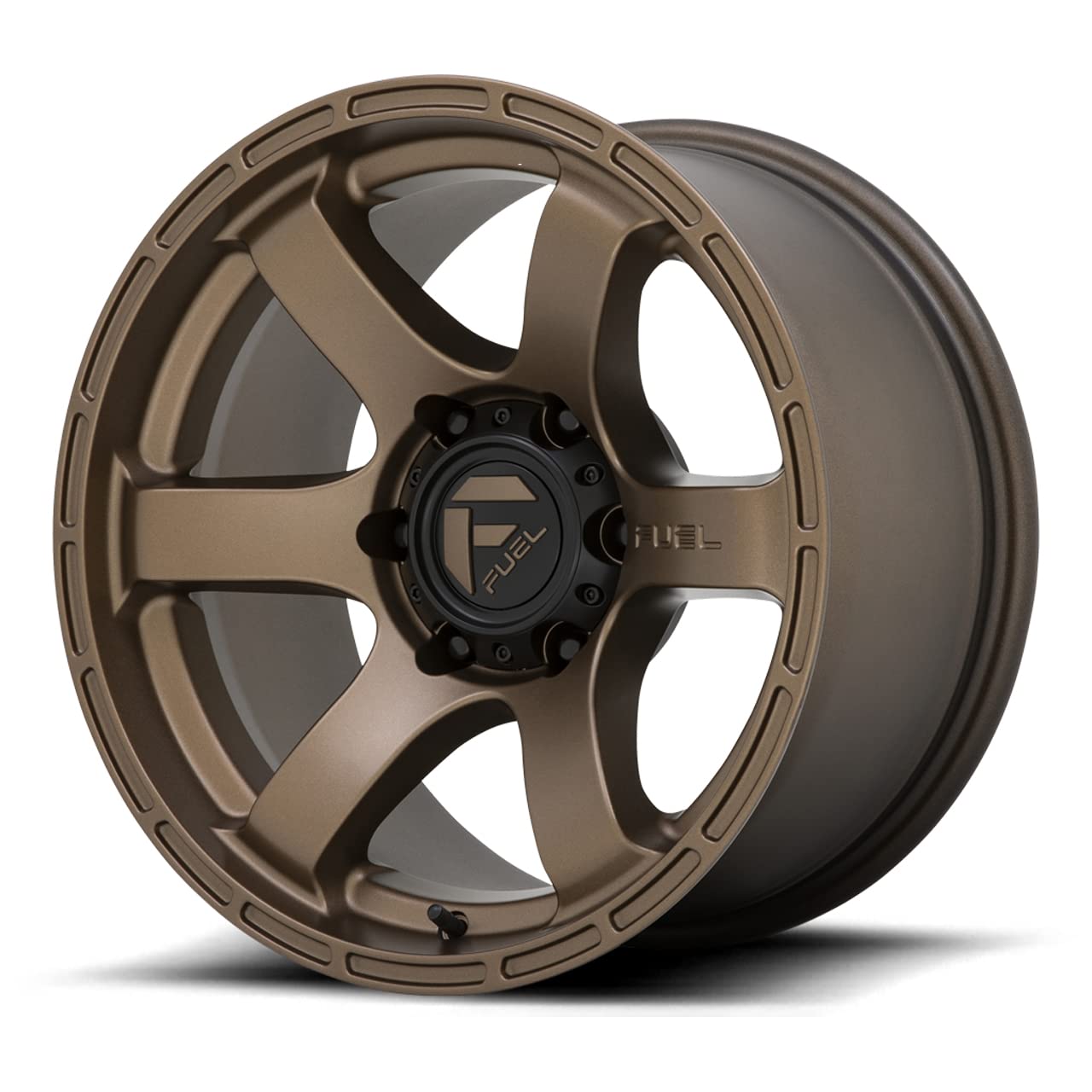 D768 RUSH FUEL OFF-ROAD 18X9, 6X5.5, 5.79, 20mm MATTE BRONZE - D76818908457