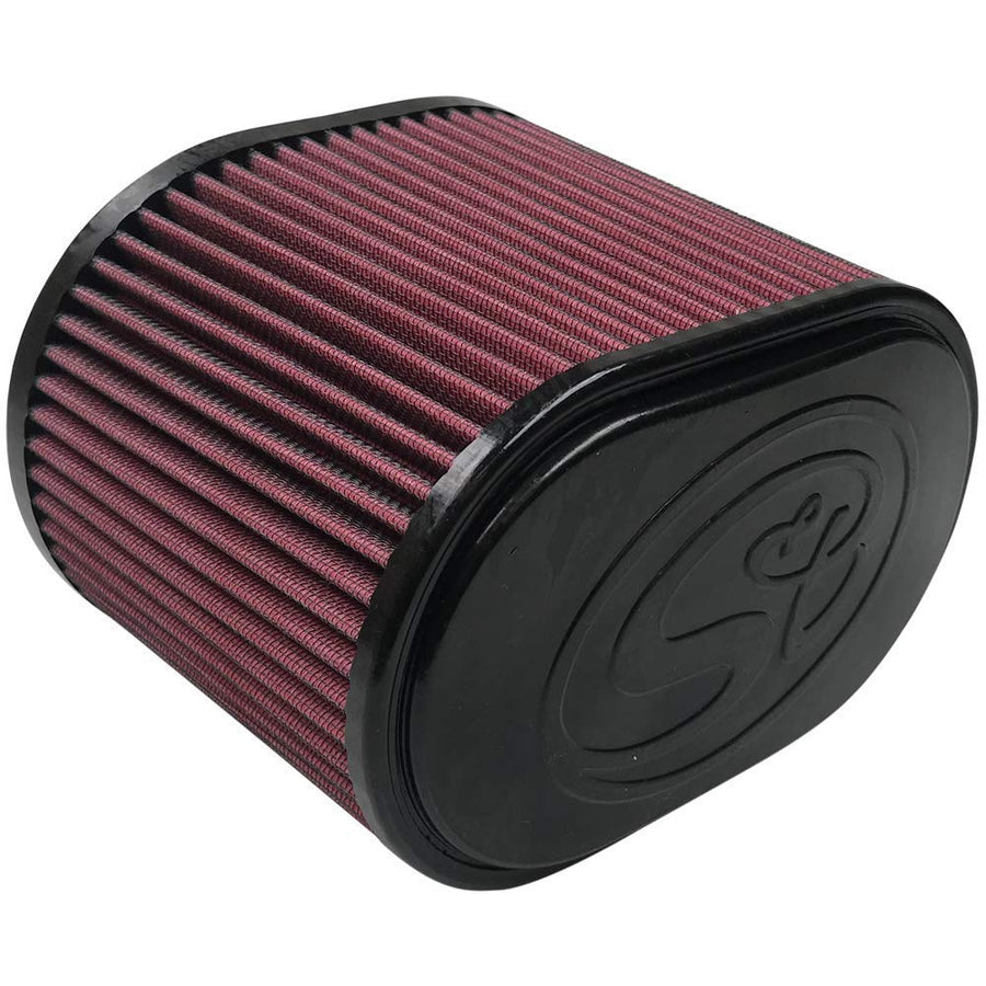 High Performance S&B Filters KF-1008 Replacement Filter (Oiled Cleanable, 8-ply Cotton)