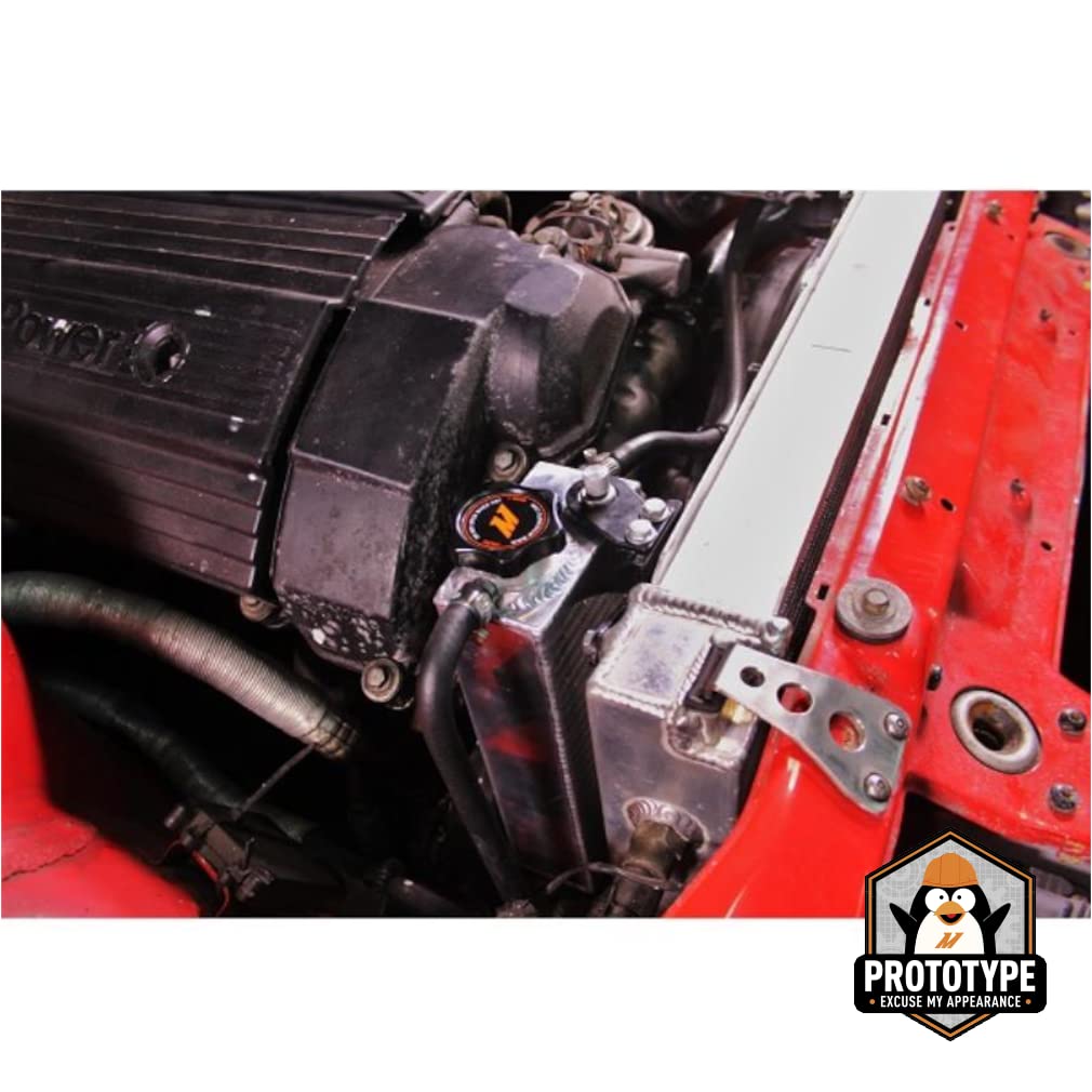 Mishimoto Expansion Tank MMRT-E36-92EBK Fits BMW E36 3-Series 1992-1999 Black