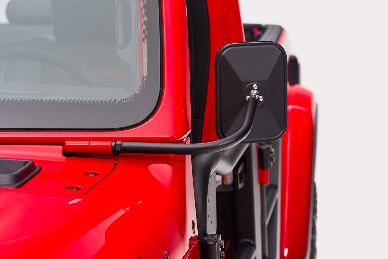 Rugged Ridge Trail Mirror for Jeep Gladiator/Wrangler | Rectangular | 11025.24 | Fits 2018-2025 Jeep Wrangler JL; 2020-2025 Jeep Gladiator JT