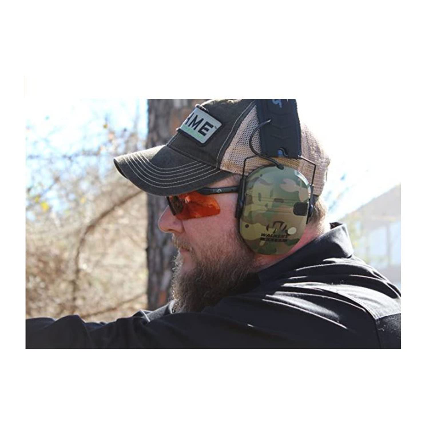 Gear Walker's Game Ear GWP-RSEM-MCC Hearing Protection Plugs, Green Multi Camo