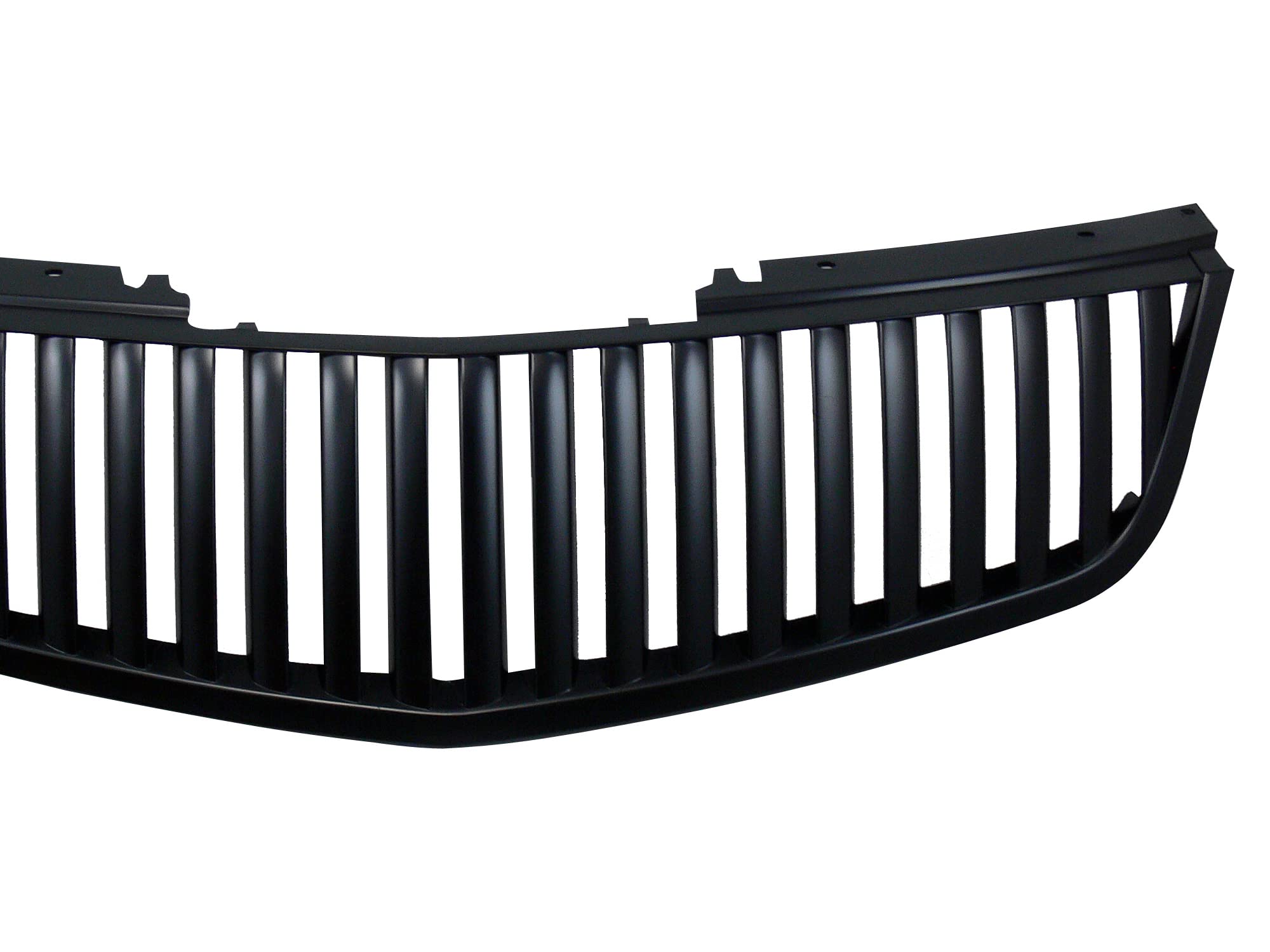 7146853 Armordillo USA Vertical Grille Fits 2006-2011 Cadillac DTS-Matte Black