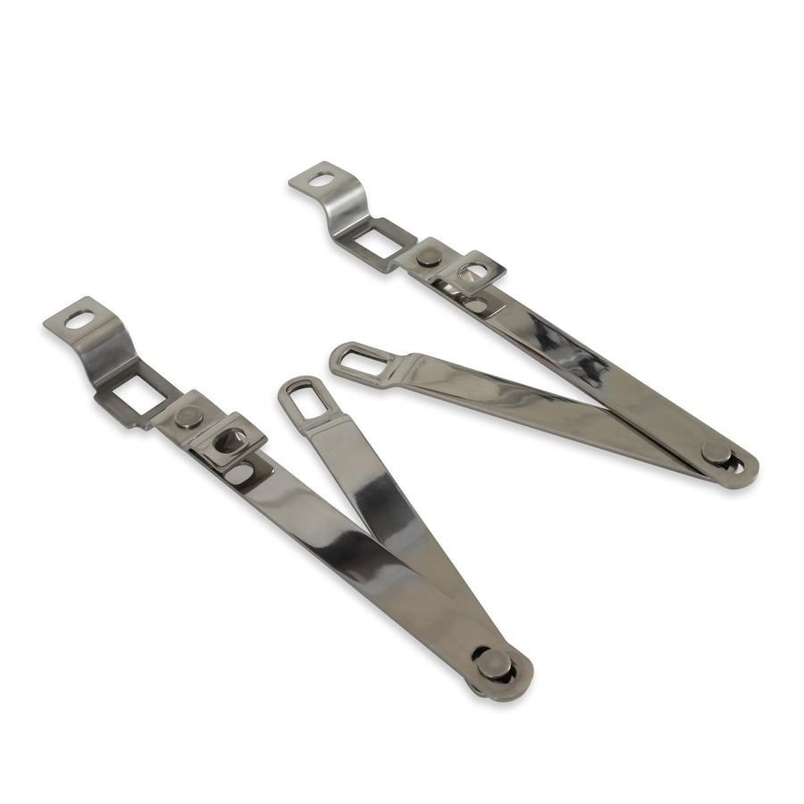 Tailgate Link Set Brothers Trucks A6458-76 - Fleetside - Stainless Steel - Pair