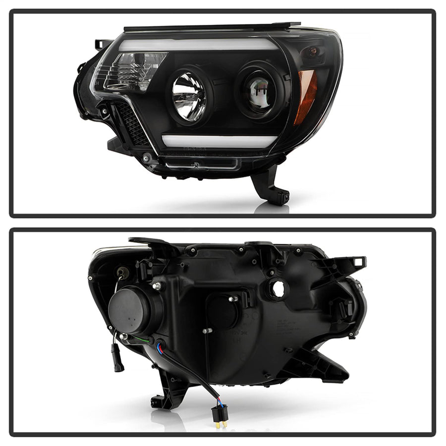 Headlights Spyder Platinum (PRO-YD-TT12PL-BK)