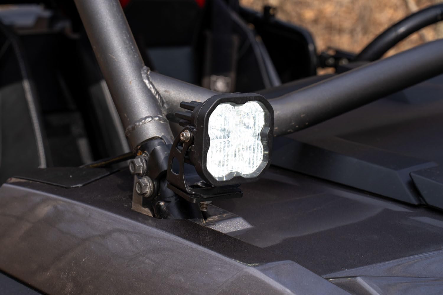 Stage Series Diode Dynamics A-Pillar Pod Kit compatible with Polaris RZR Pro 2020-2023, SS3 Sport Yellow Combo