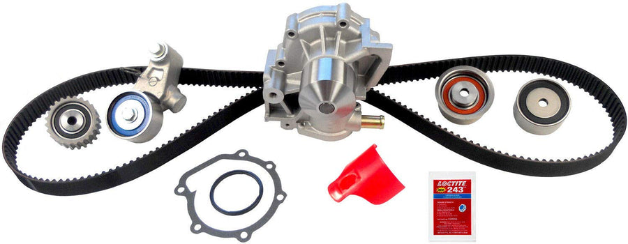 Gates Engine Timing Belt Kit with Water Pump TCKWP304
