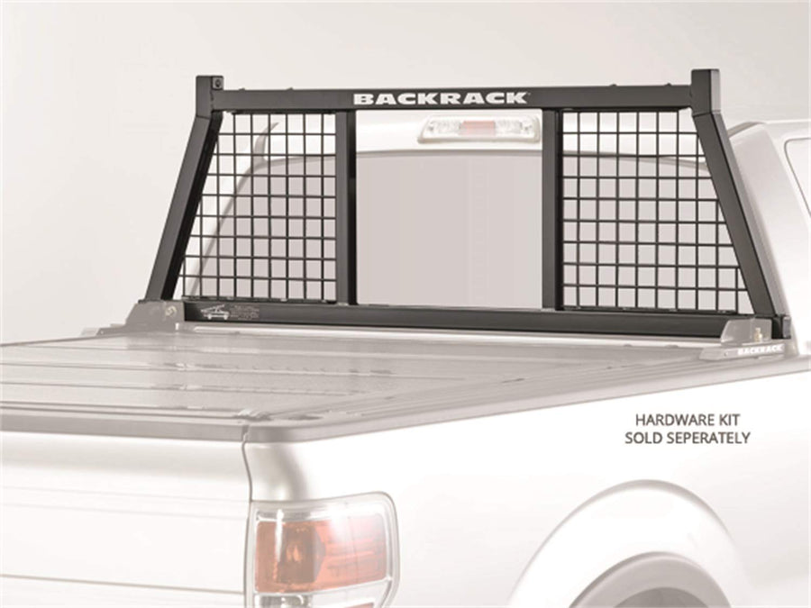BACKRACK RealTruck Half Safety Rack Frame Only | Black, No Drill | 147SM | Fits 1999-2025 Ford F-250/F-350/F-450; 2017-2025 Ford F-550