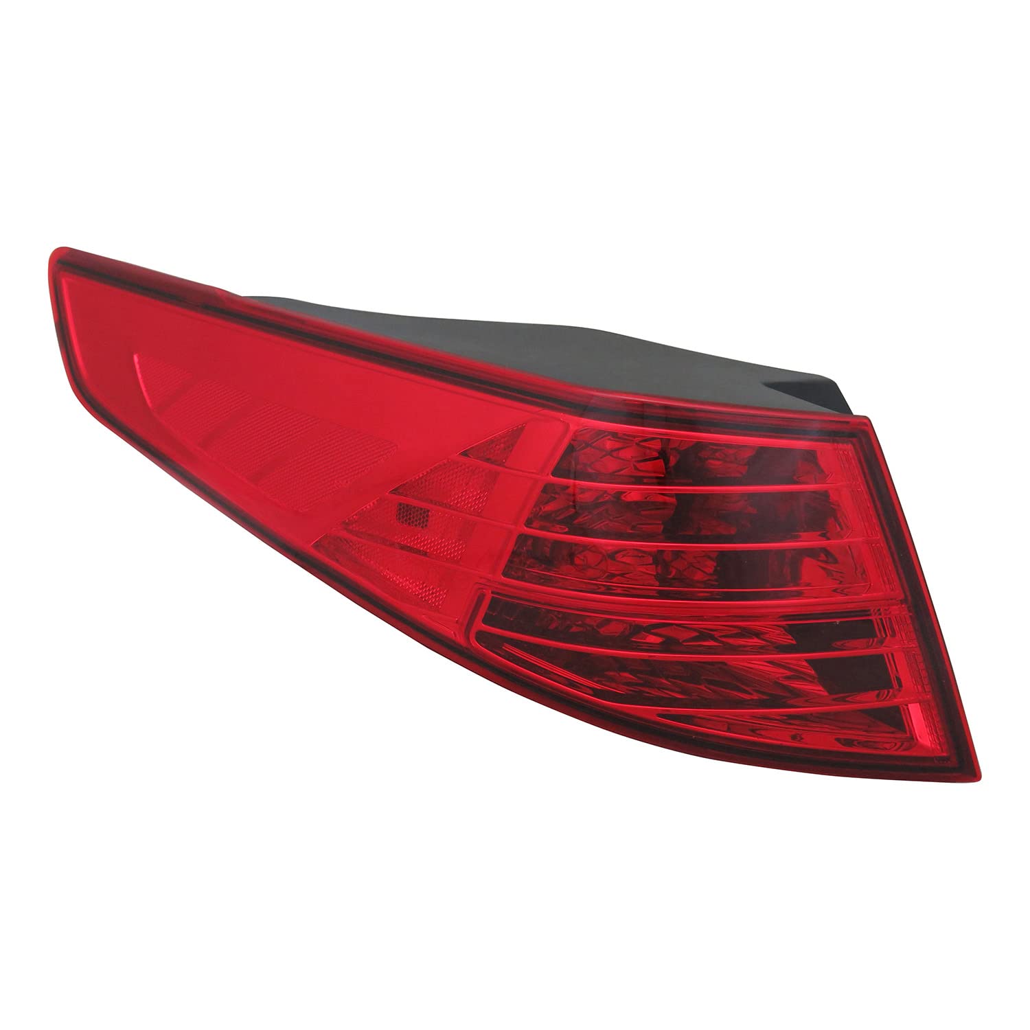 Left TYC Tail Light Assembly Compatible with 2012-2013 Kia Optima