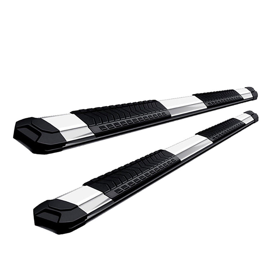 Cutlass Black Horse Running Boards Stainless Steel Compatible with 2024-2025 Toyota Tacoma Double Cab-RN-TO24-76