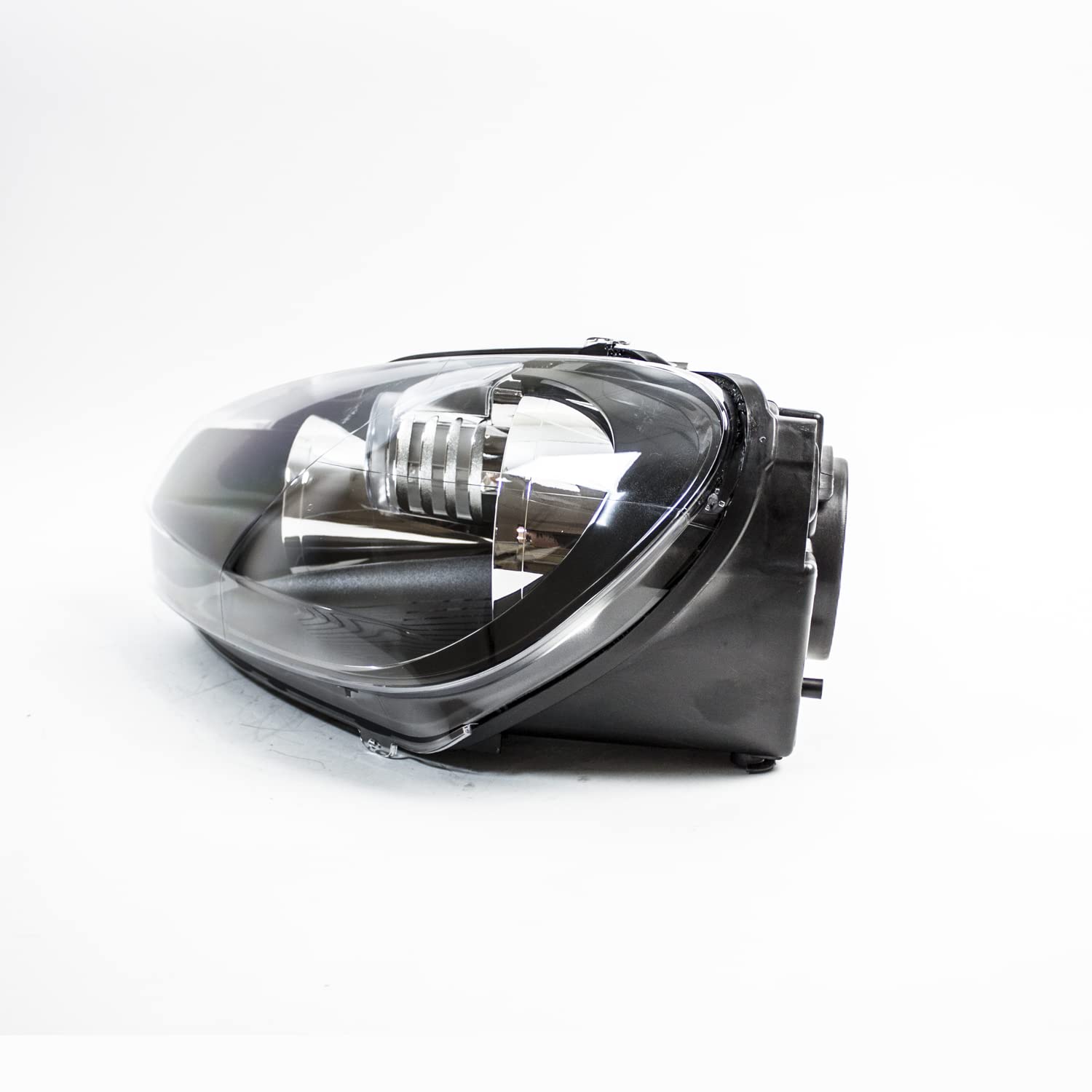 Left TYC Headlight Assembly Compatible with 2010-2014 Volkswagen Golf