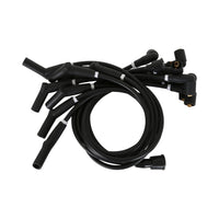 Scott Drake 8mm Black Concours Ignition Wires with Ford Logo for 289/302 Engines, Compatible with 1964-1973 Ford Mustang, Model C5OZ-12259-BK8