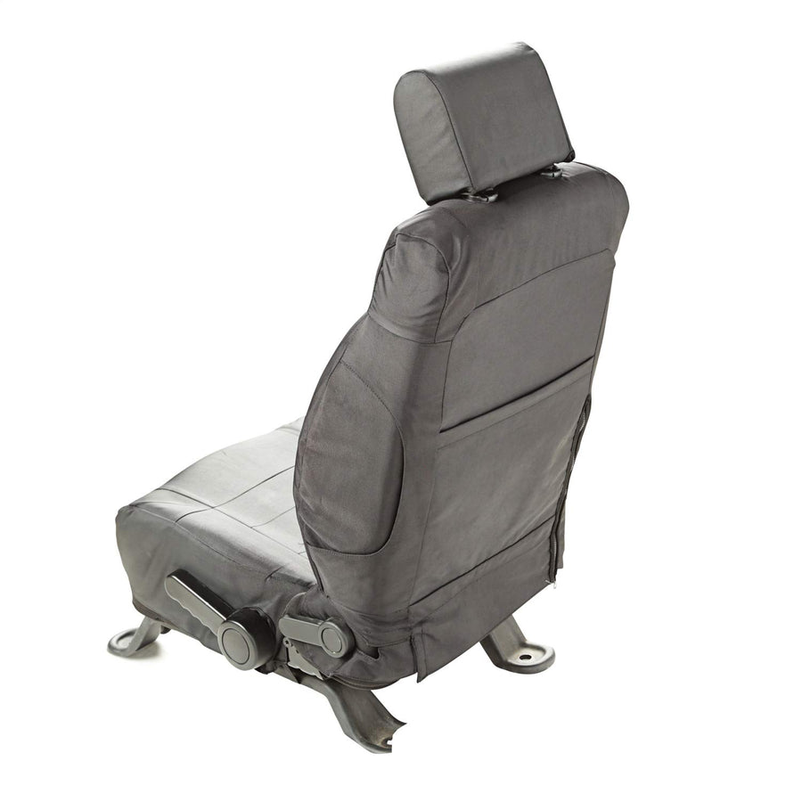 Ballistic Seat Cover Kit, Rugged Ridge Front, Black | 13216.11 | Fits 2007-2010 Jeep Wrangler JK/JKU