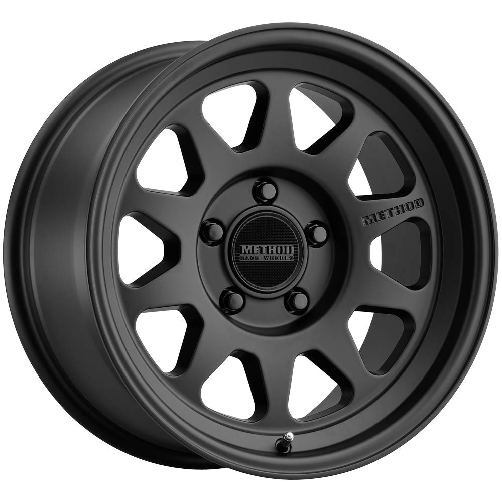 Black Method Race Wheels 316 Wheel with Matte (17 x 8. inches /5 x 5 mm, 25 mm Offset)