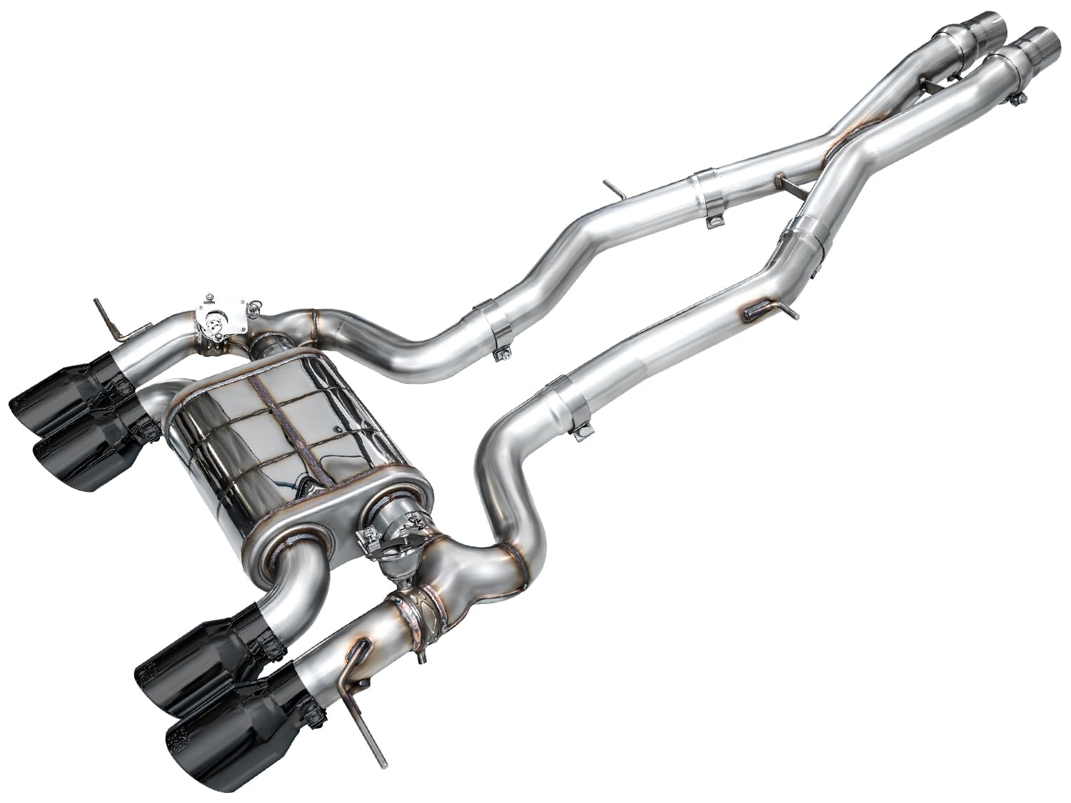 AWE Exhaust for G87 BMW M2 Suite - SwitchPath / Diamond Black