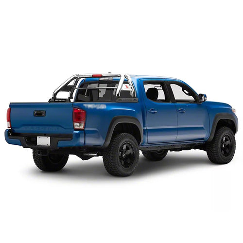 Classic Black Horse Roll Bar Stainless Steel Compatible with 2015-2022 GMC Canyon|2015-2022 Chevrolet Colorado-RB005SS