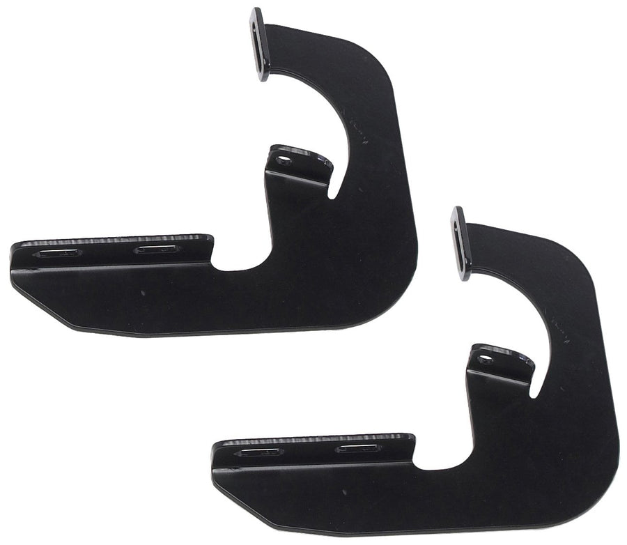 Westin Premier 22-1885 Oval Nerf Bar Mount Kit fits 2004-2014 F150 Super Cab Super Crew (Exc Heritage) 2006-2008 Mark LT Black Pair