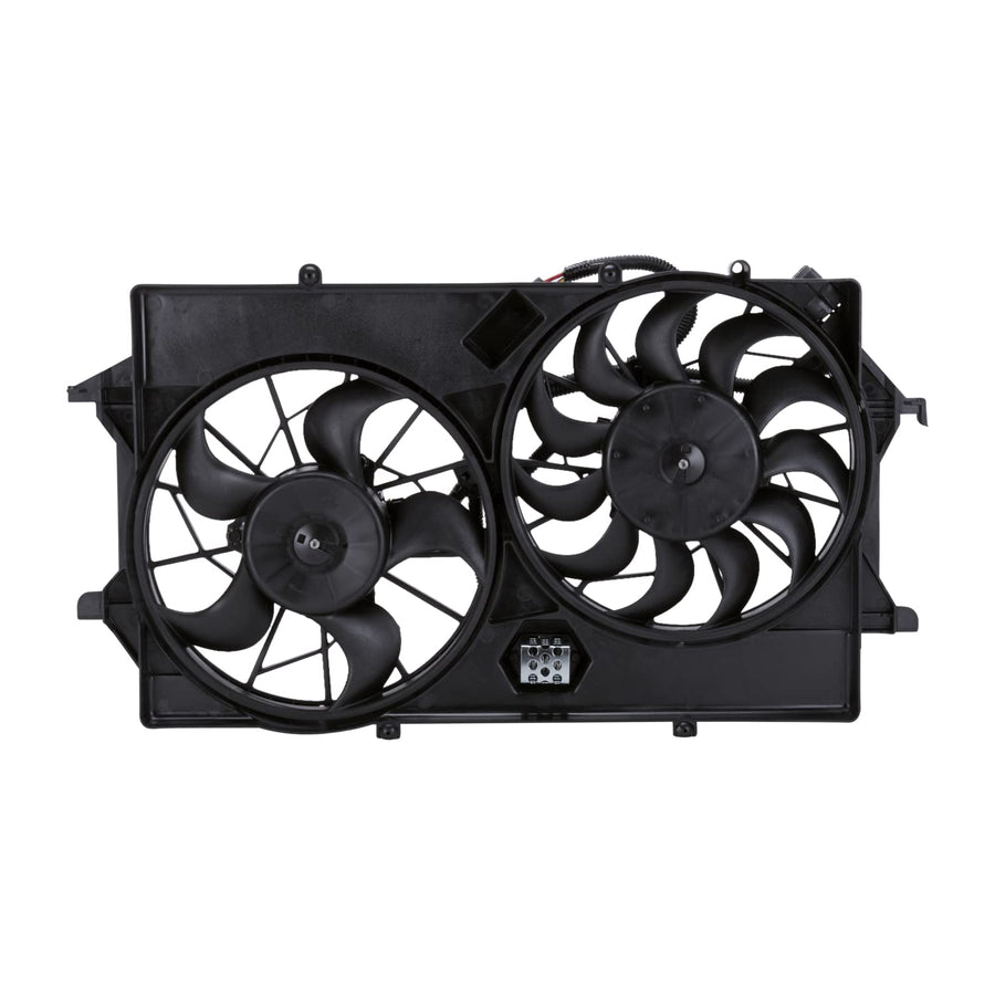 Cooling Fan Assembly TYC 621310 Compatible with 2005-2007 Ford Focus, Black