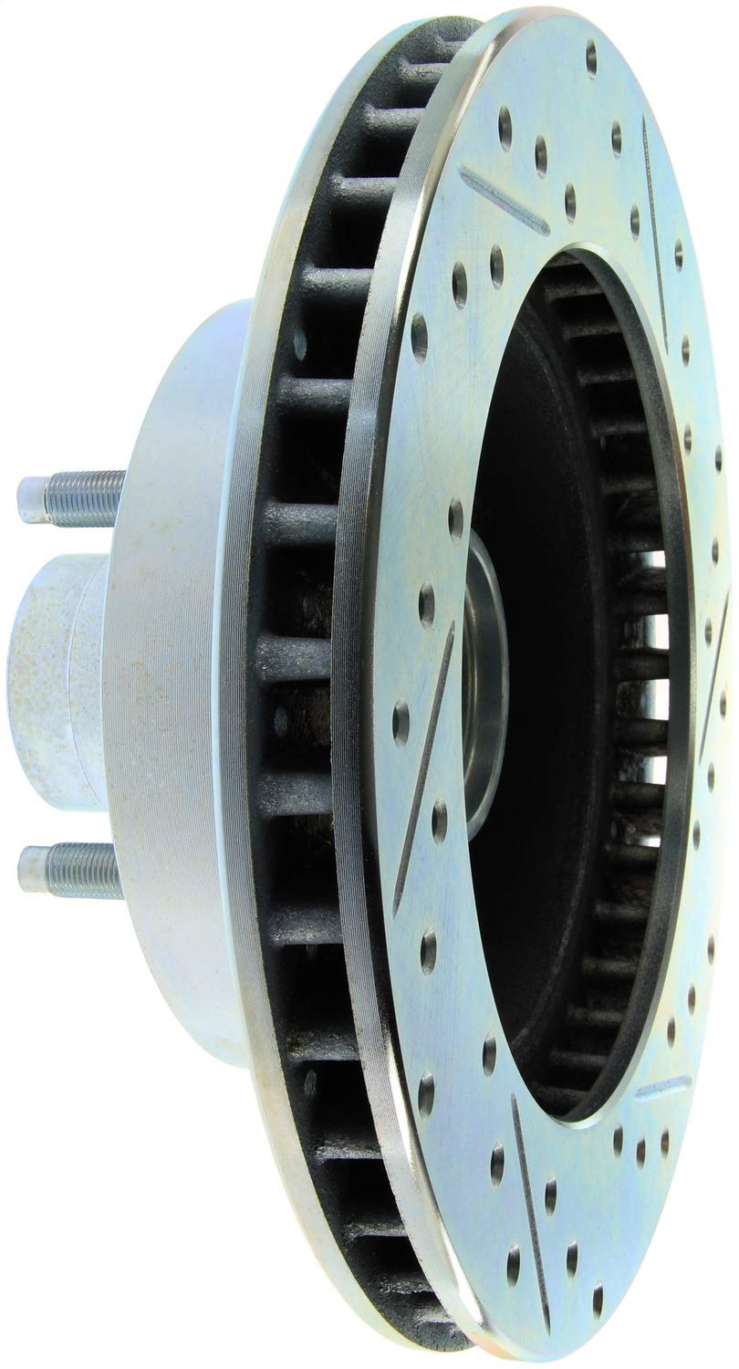 Front Right StopTech 227.65001R Select Sport Drilled and Slotted Brake Rotor