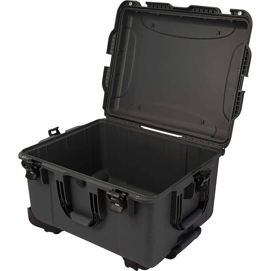 NANUK 960 Wheeled Series Lightweight NK-7 Resin Waterproof Protective Rolling Case with Foam, Graphite
