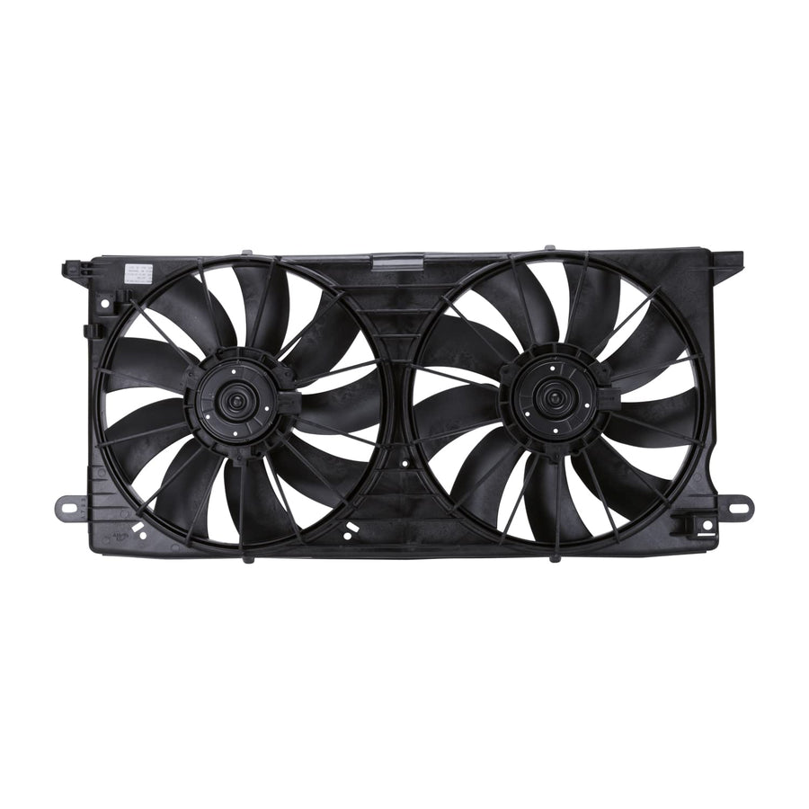 Cadillac/Oldsmobile TYC 621390 Replacement Radiator/Condenser Cooling Fan Assembly