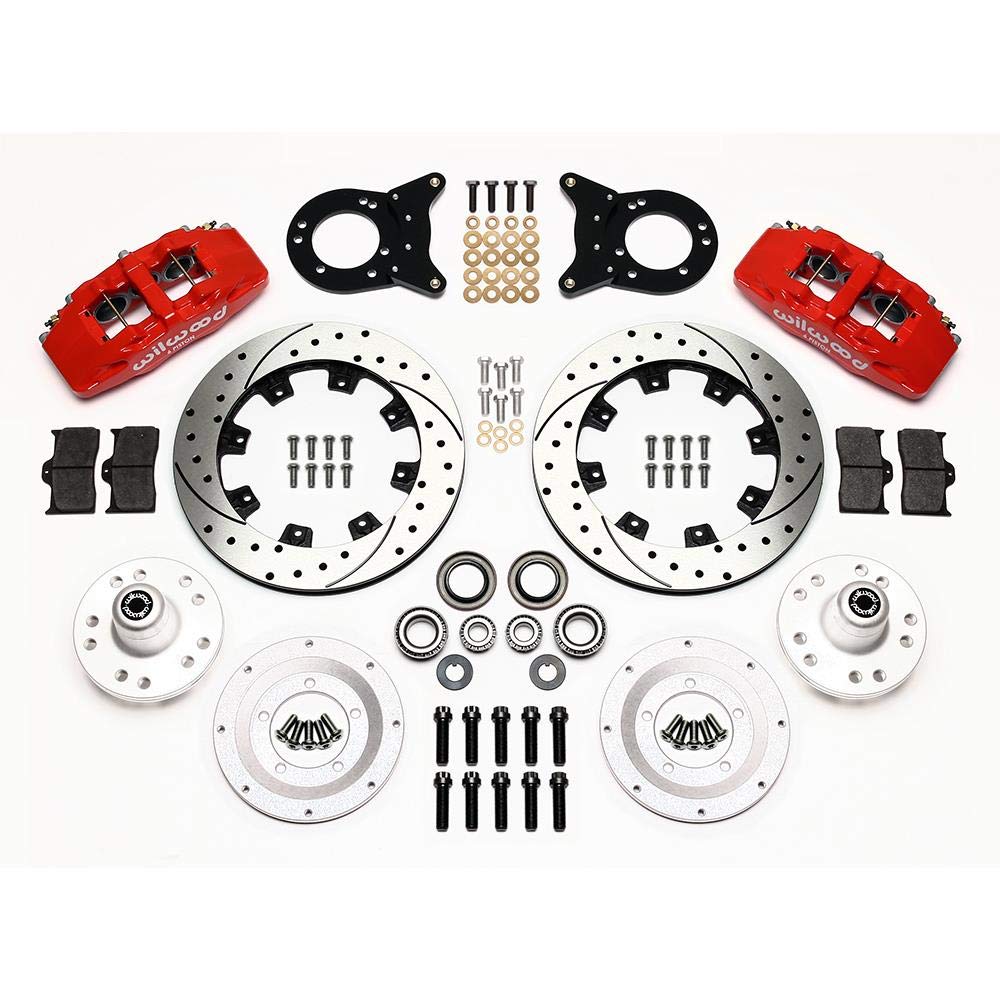 Wilwood 6 Big Front Brake Kit Fits Ford/Mercury 140-12945-DR
