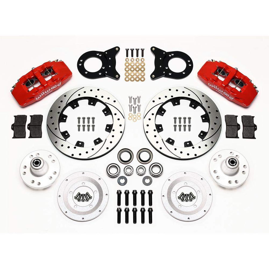 Wilwood 6 Big Front Brake Kit Fits Ford/Mercury 140-12945-DR