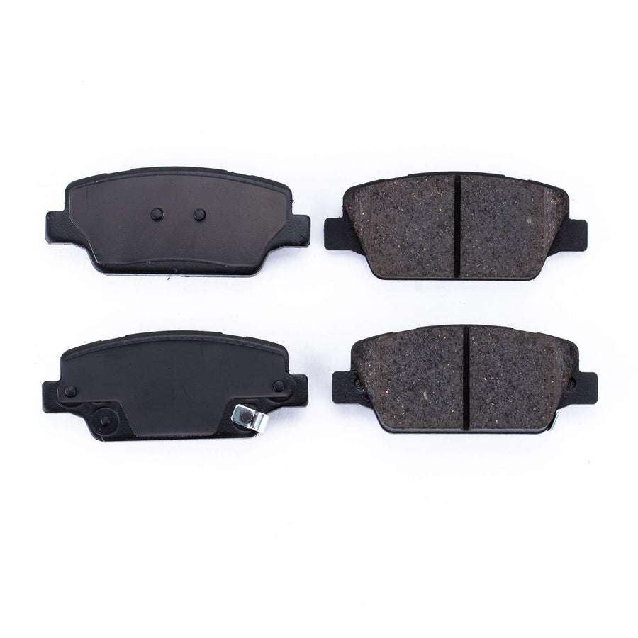 Power Stop Z16 Evolution 16-2050 Rear Ceramic Brake Pad Set For Kia Cadenza 2017-2020 [Model Specific]