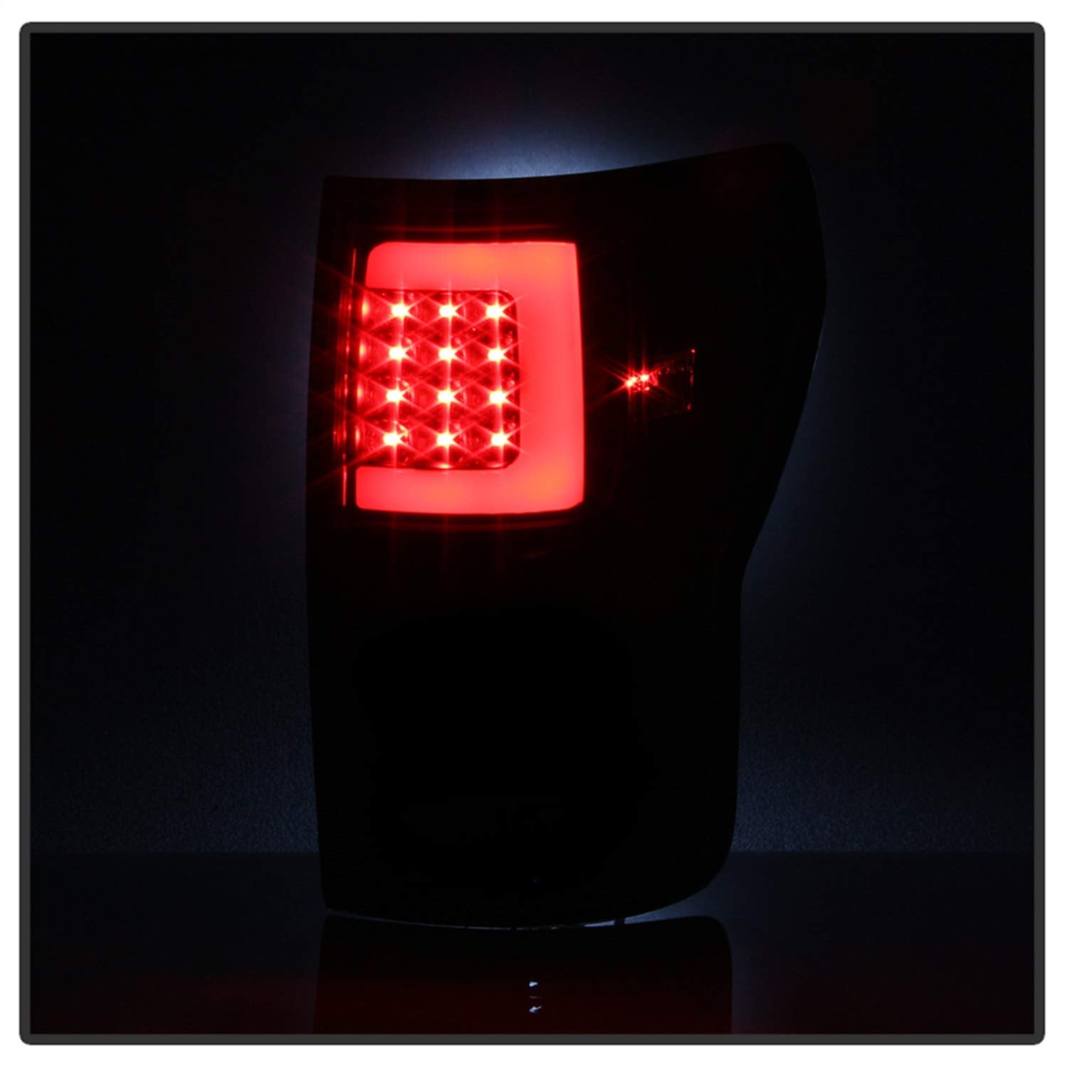 Xtune Spyder Alt-On-Ttu07V2-Lbled-Bk Tail Light