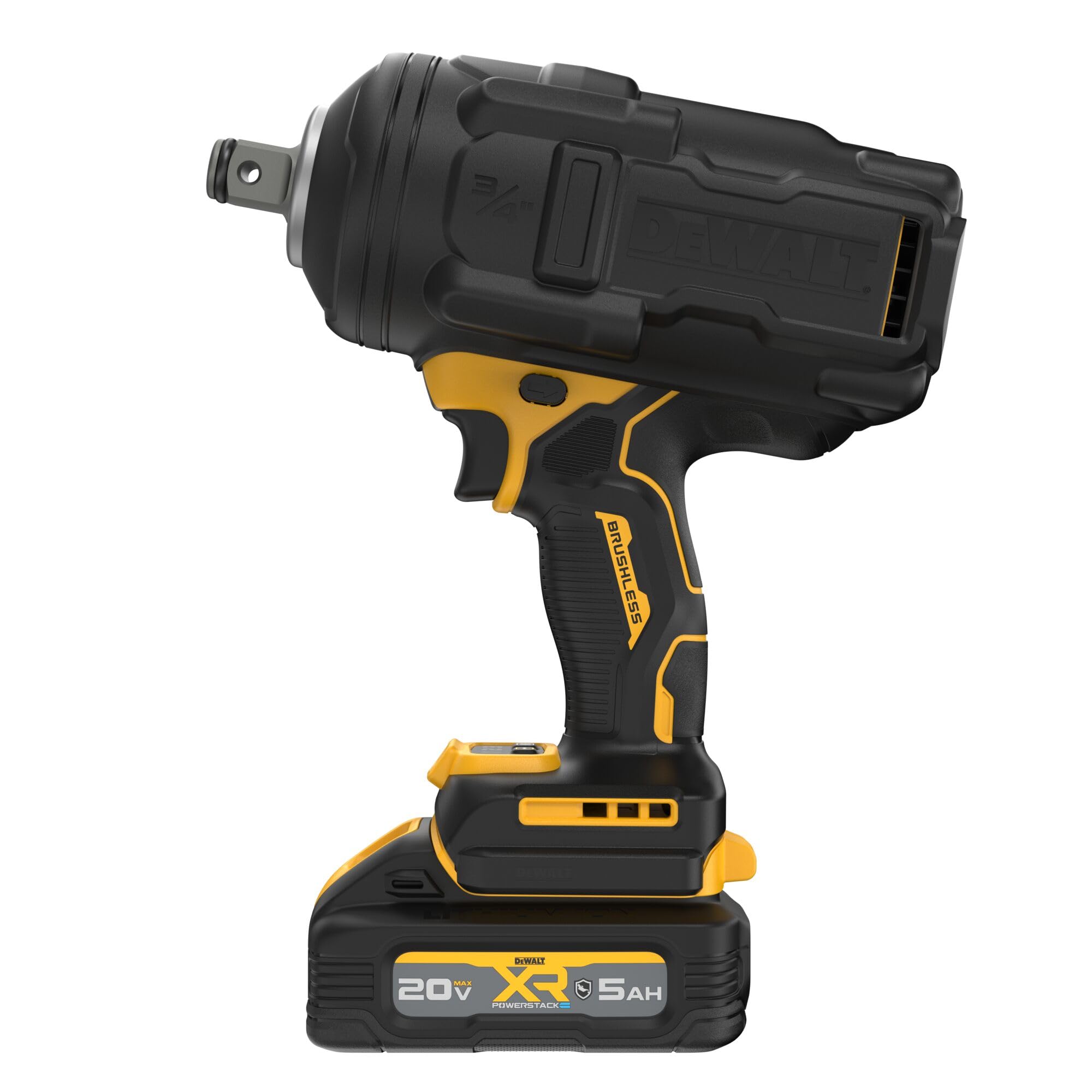 20V MAX XR DEWALT Cordless Impact Wrench Kit with POWERSTACK Battery and Charger (DCF964GH1)