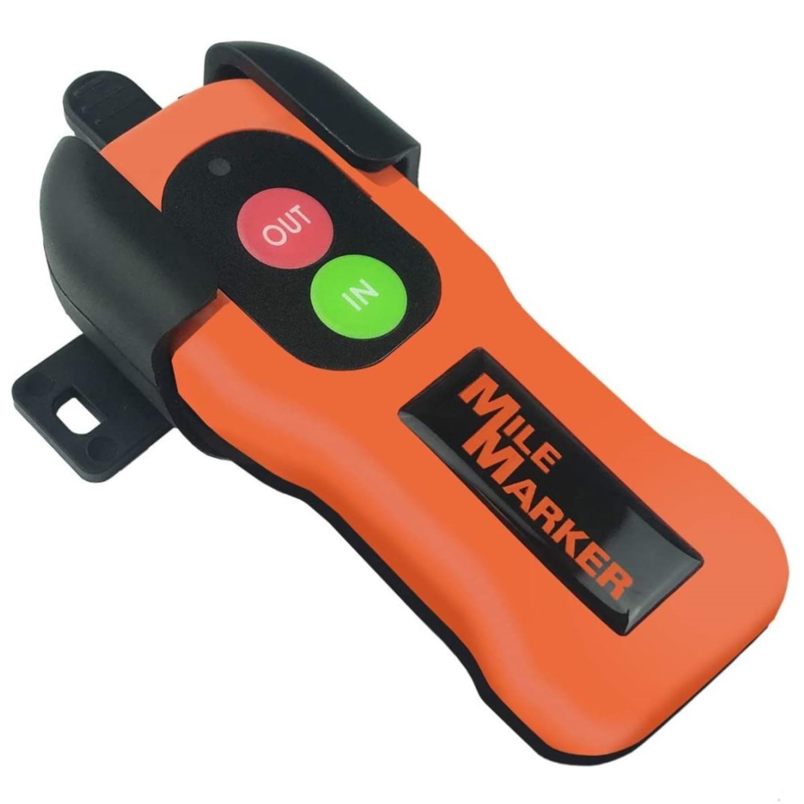 Mile Marker Plug & Play Wireless Remote 7076 - Adaptable to Any Electric Winch - Weatherproof Design - Shock Resistant Transmitter with LED Feedback - No Cutting or Splicing Required for Installation