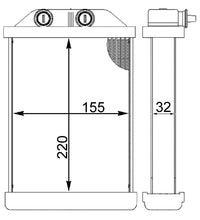 HVAC BEHR Heater Core AH220000S