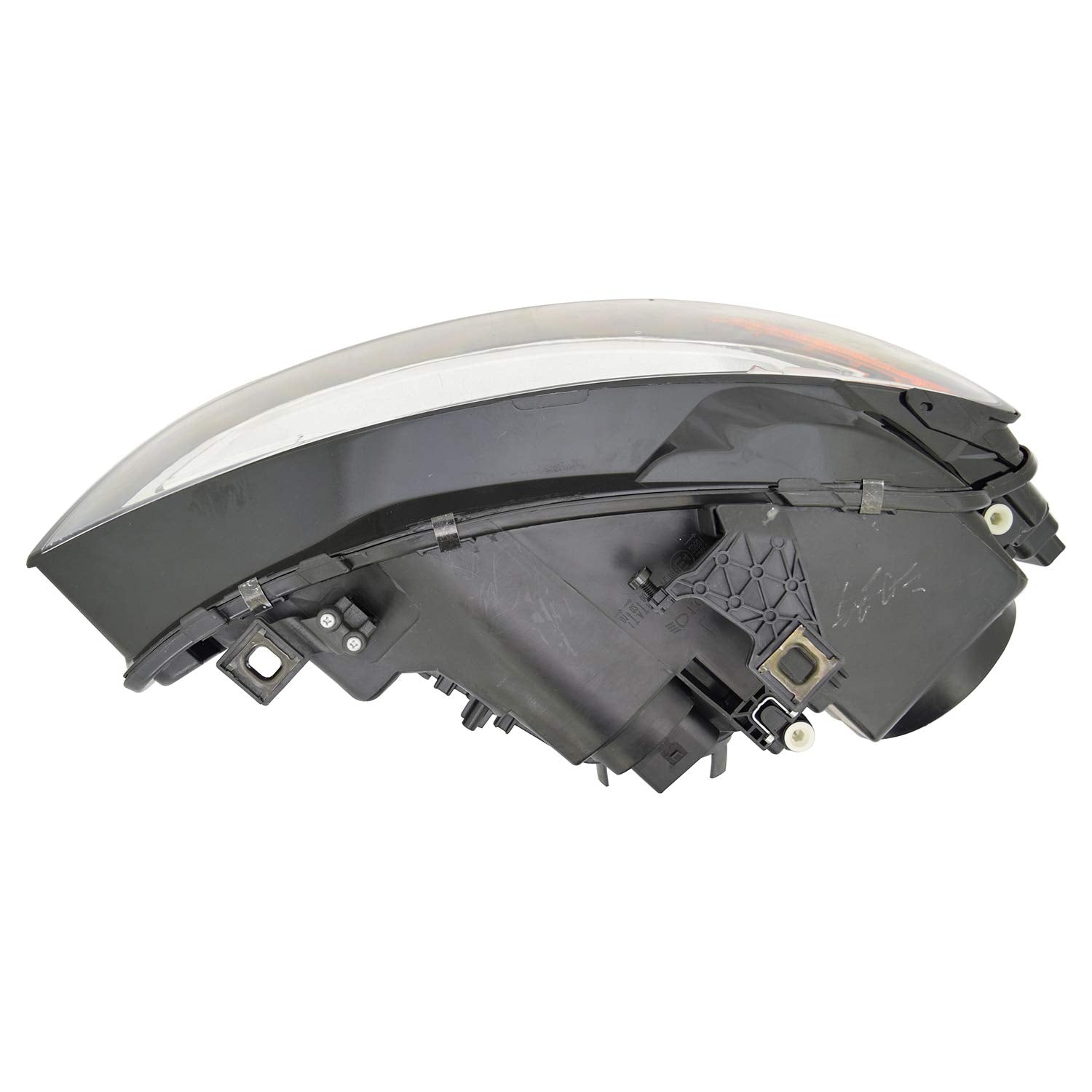 Right TYC Headlight Assembly Compatible with 2013-2016 Audi A4