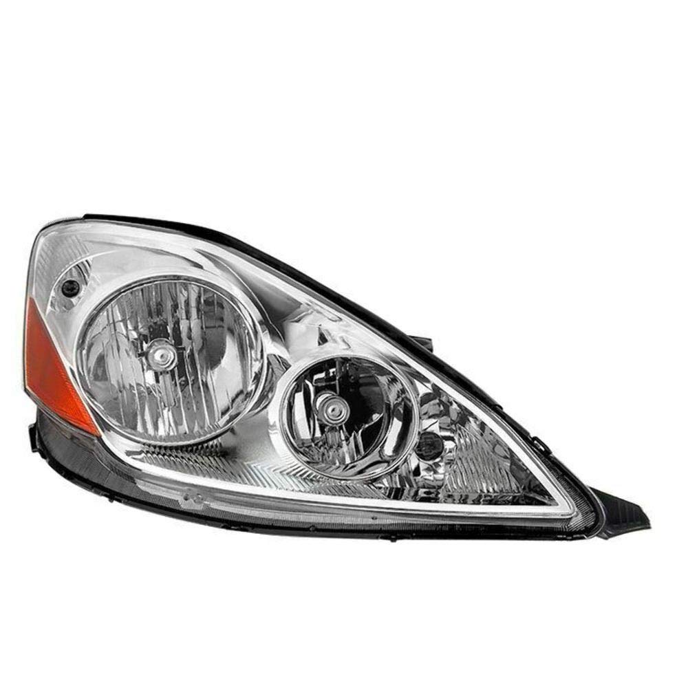 Headlight Xtune HD-JH-TSIE06-OE-R (Toyota Sienna Halogen Models Only 2006-2010 (Don't Fit HID Models) Passenger Side -OEM Left)