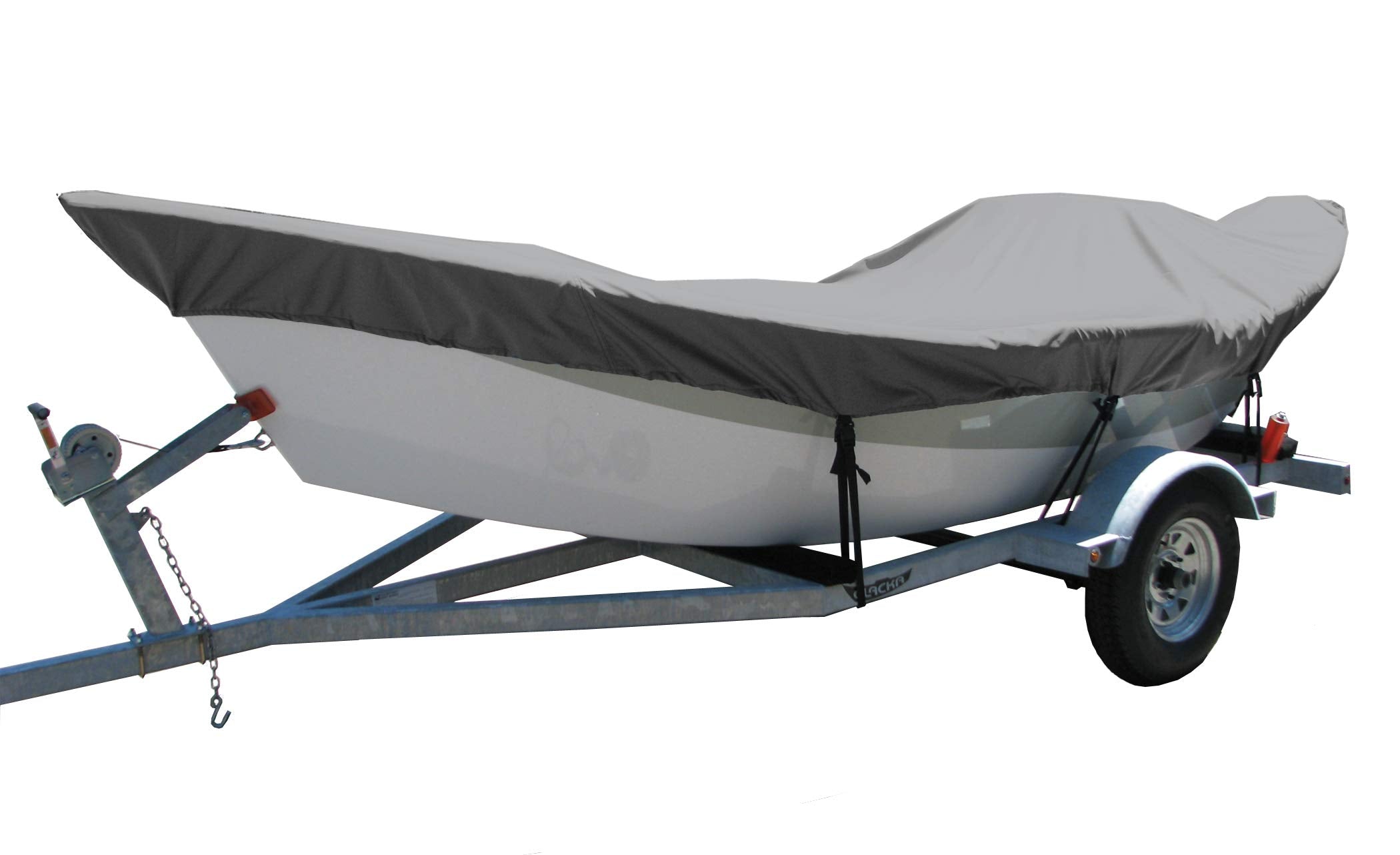 Boatguard TAYLOR MADE PRODUCTS 70000 Trailerable Universal Boat Cover (Fits Boats 15"-17' Long x 85" Wide), Gray