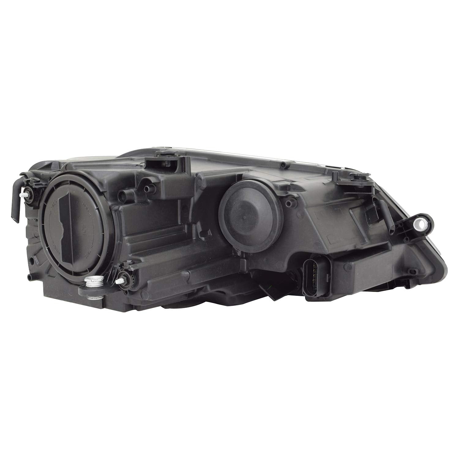 Left TYC Headlight Assembly Compatible with 2017-2018 Volkswagen Jetta