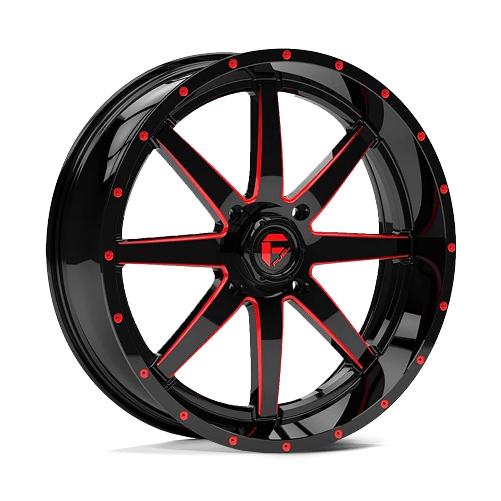 UTV Fuel Wheel D650 20X7 4X156 GL-BLK-MILL-RTTC 13MM