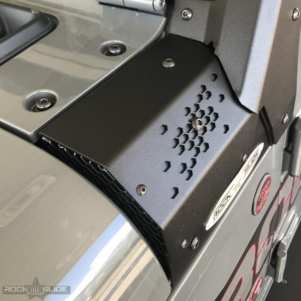 Lower Rock Slide Engineering Cowl LED Light Pod Brackets for Jeep JL/JT (Does not fit JT Mojave)