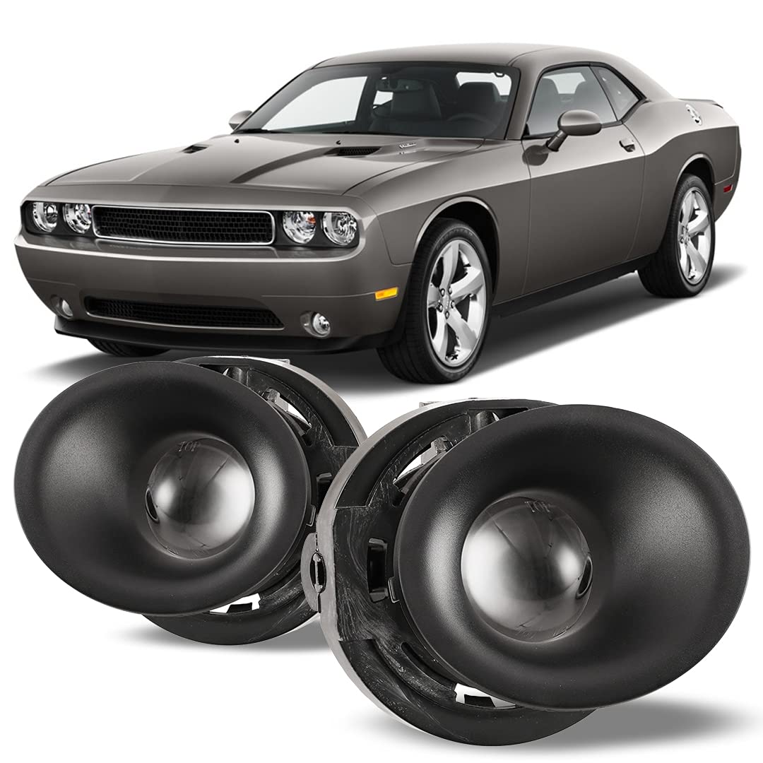 Winjet Driving Fog Lights Compatible with [2015 2016 2017 2018 2019 2020 Dodge Challenger] + Switch + Wiring Kit