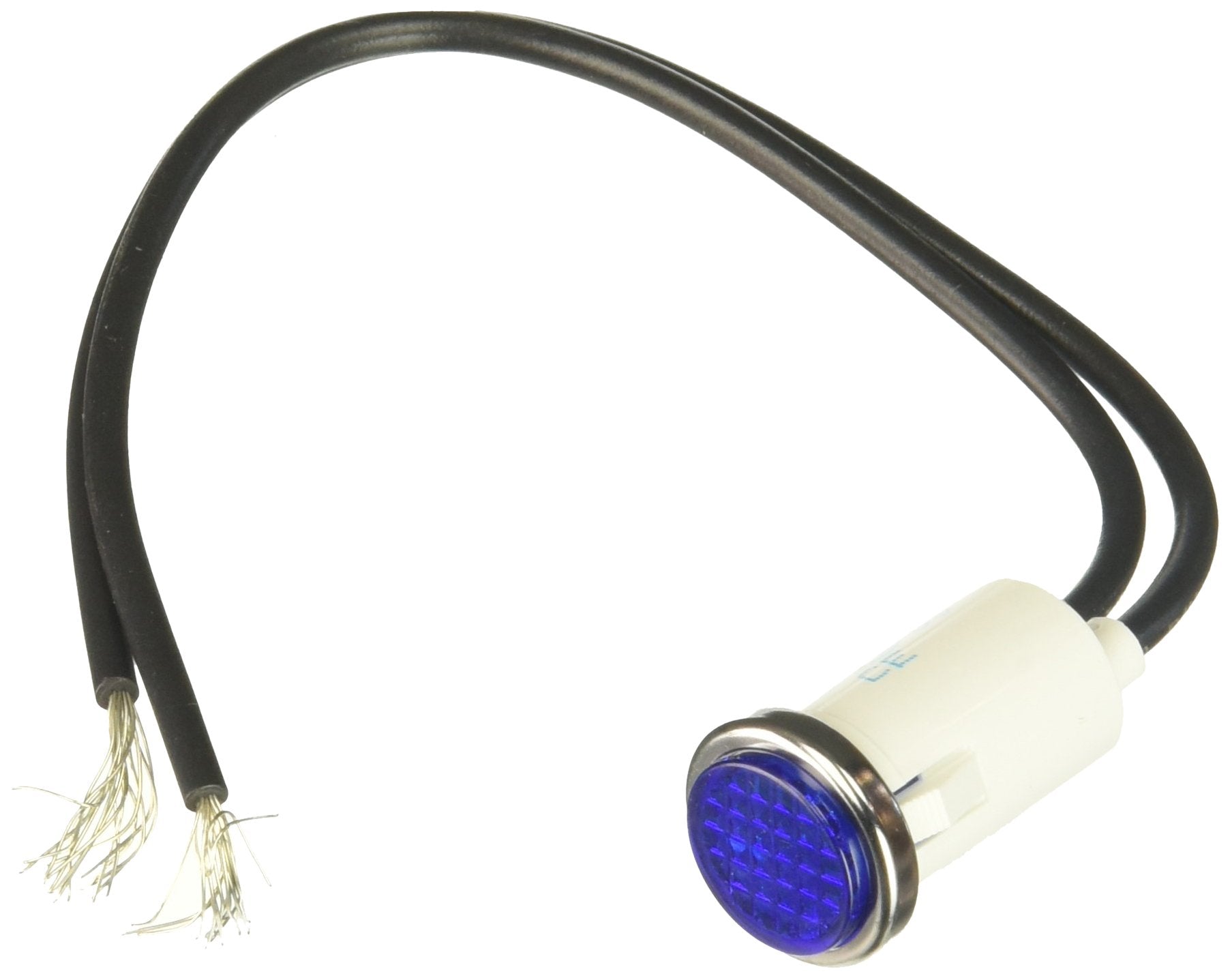 80211 Painless Performance Dash Indicator Light, Blue, 1/2"