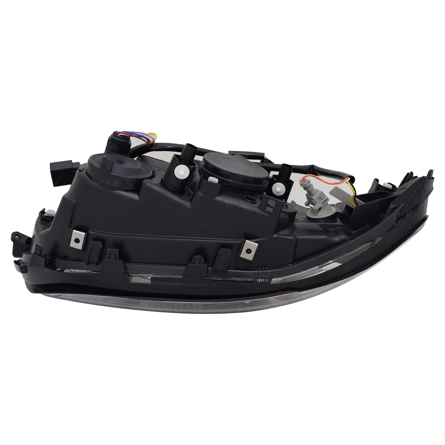Left TYC Headlight Assembly Compatible with 2005-2007 Volvo V70
