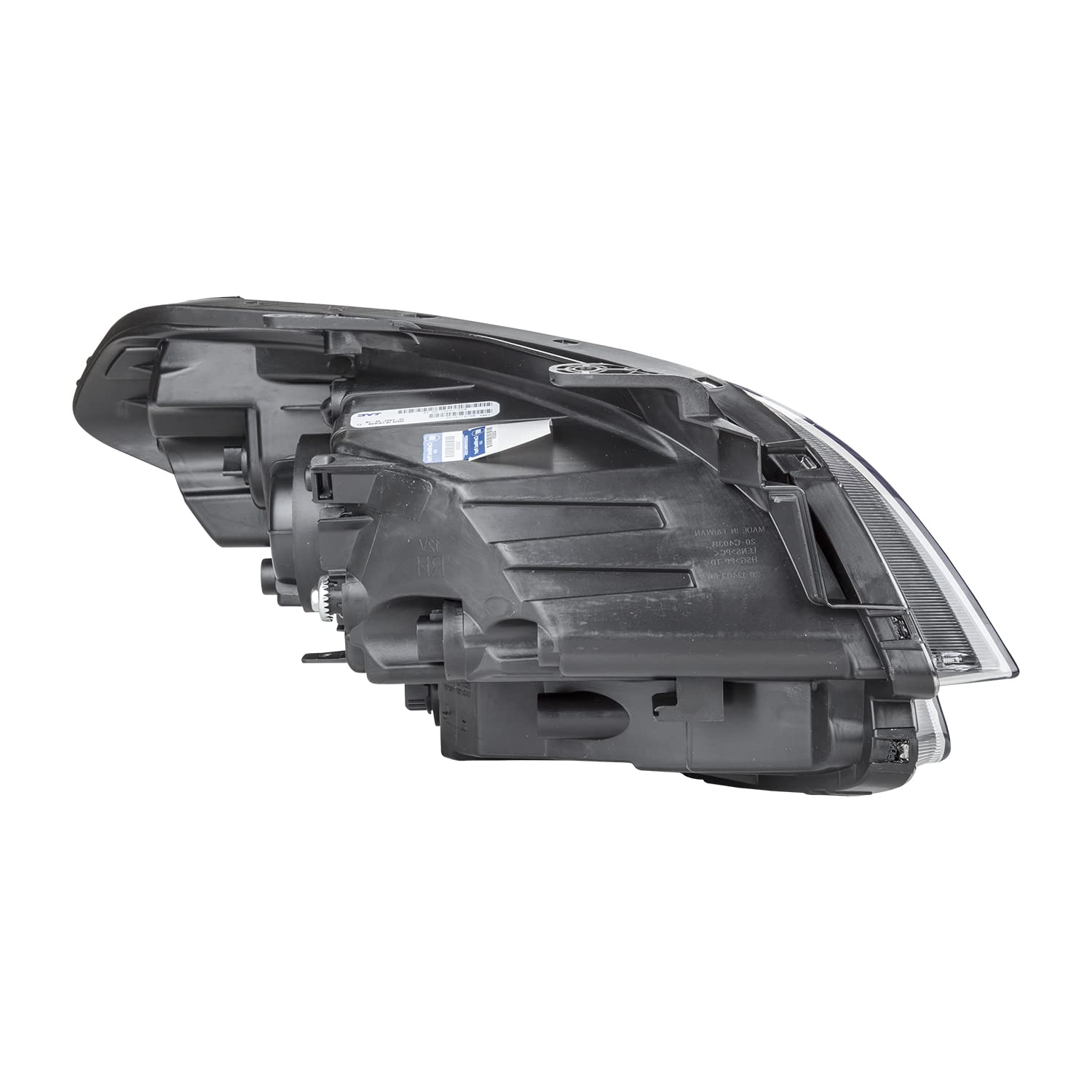Left TYC Headlight Assembly Compatible with 2010-2011 Kia Soul