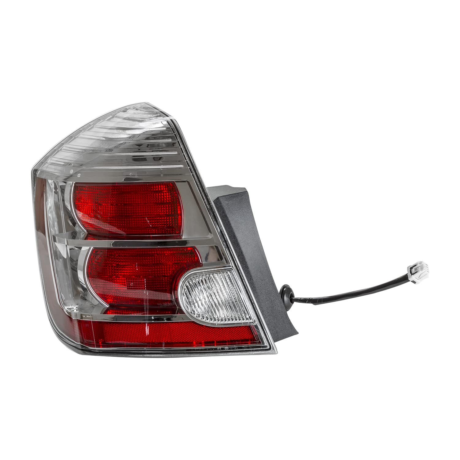 Left TYC Tail Light Assembly Compatible with 2010-2012 Nissan Sentra
