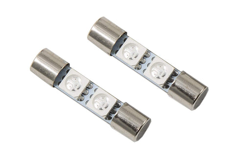 28mm Diode Dynamics SMF2 LED Bulbs (Pair), Blue