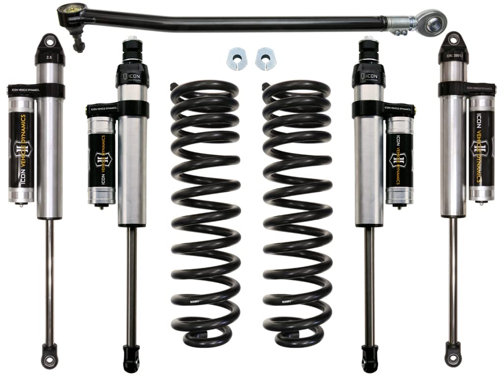 Stage 3 Suspension System, ICON 2.5" Lift, Compatible with 2017-19 Ford F250/F350, K62513