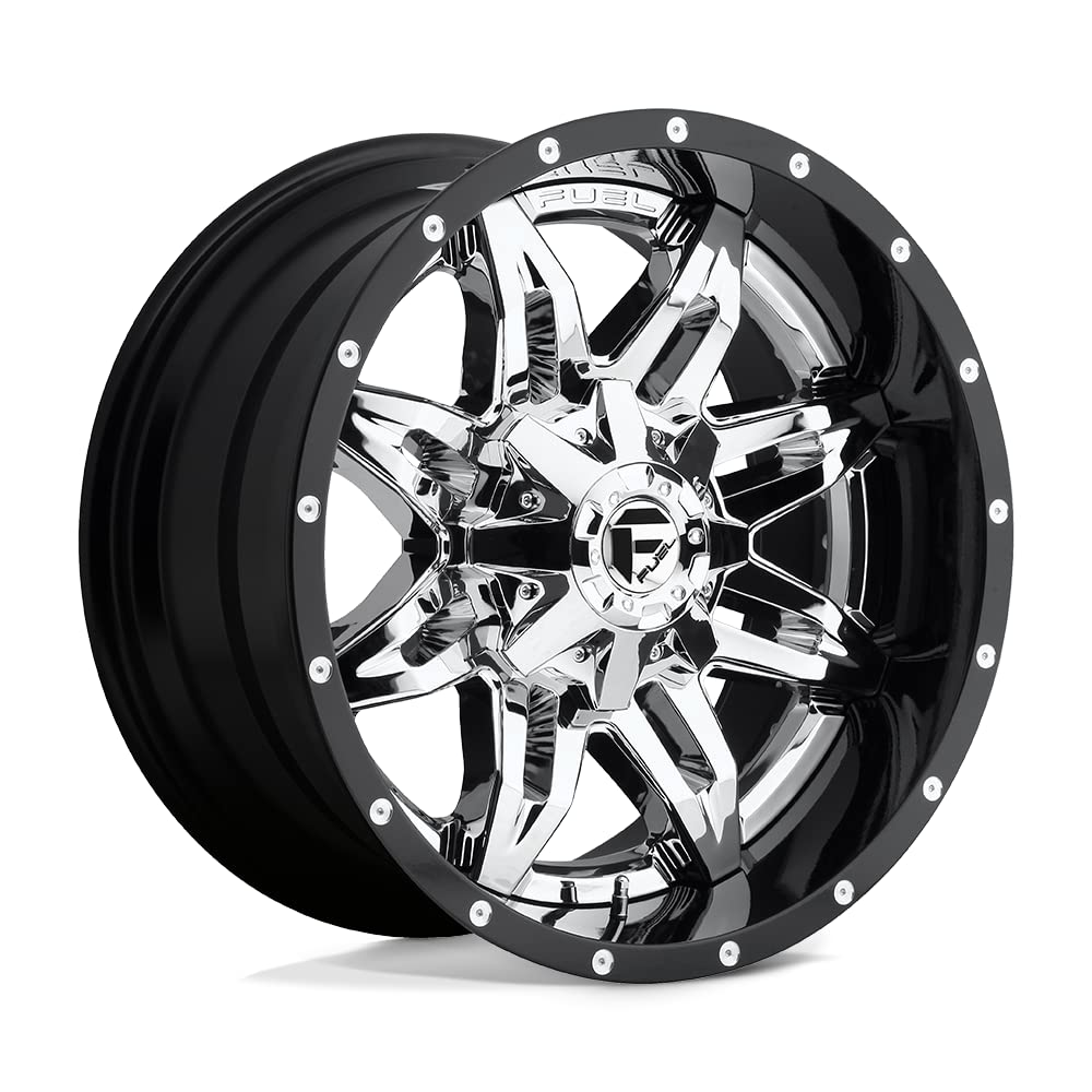 D266 Fuel Wheel 20X12 6X135/5.5 CHR-PLATED-GBL -44MM