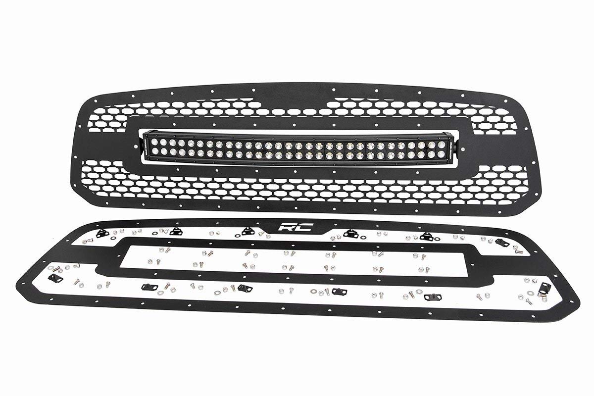 Rough Country LED Mesh Grille Insert for 2013-2018 Ram 1500 2WD/4WD - 70199