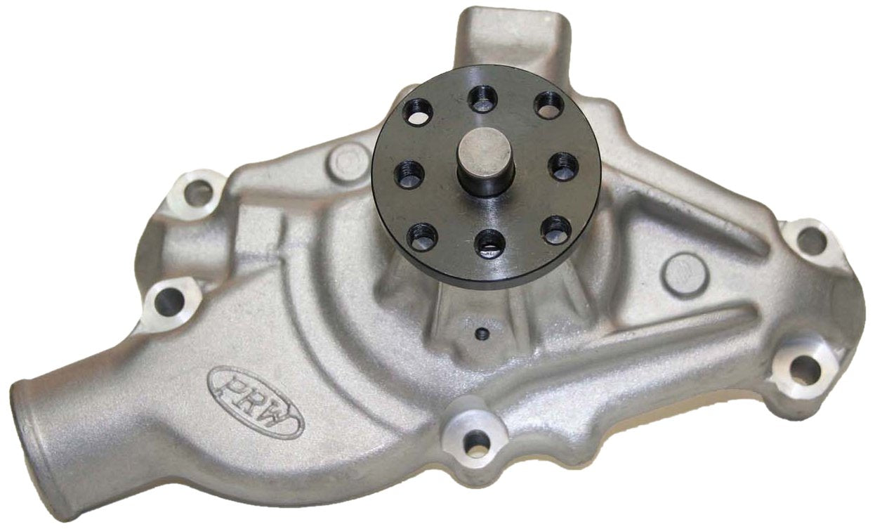 Performance Quotient PRW 1435000 5/8" Pilot Shaft As-Cast High Flow Short-Style Aluminum Water Pump for Chevy SB 1955-72