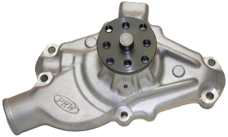Performance Quotient PRW 1435000 5/8" Pilot Shaft As-Cast High Flow Short-Style Aluminum Water Pump for Chevy SB 1955-72