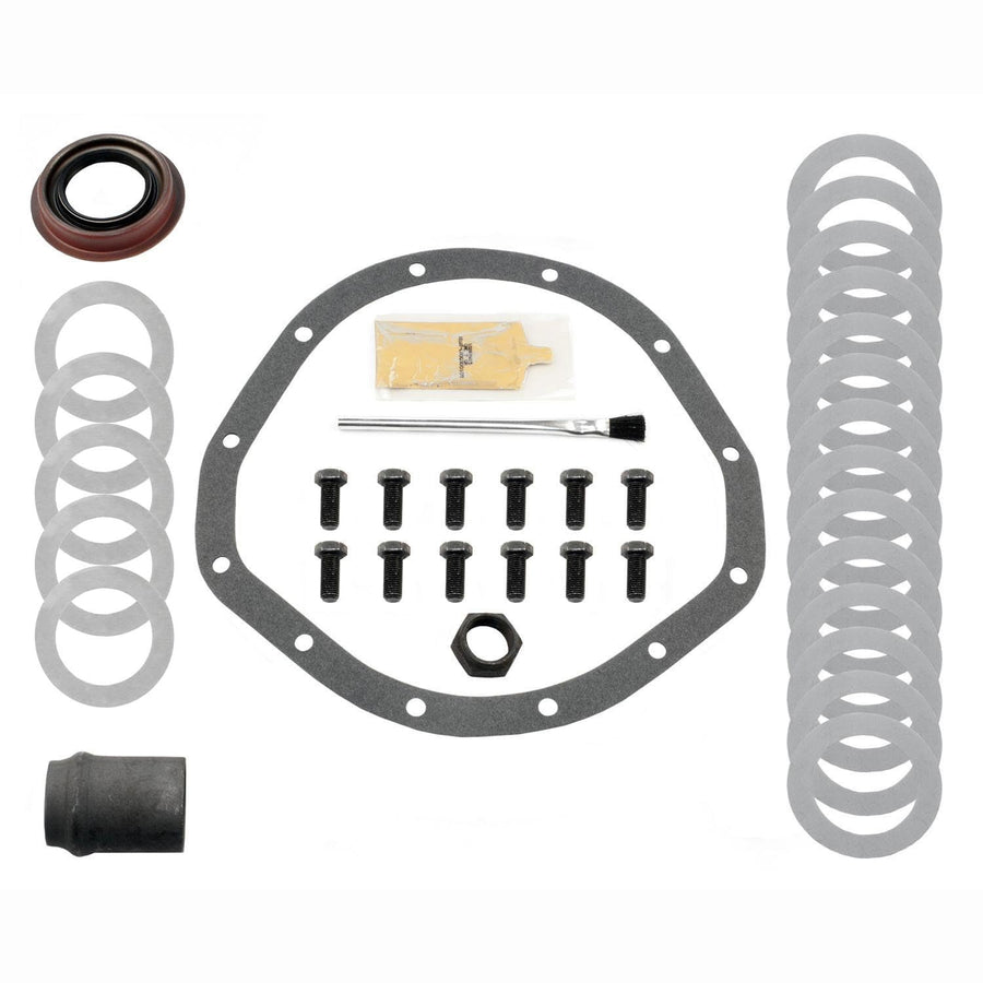 Motive Gear Differential Ring and Pinion Install Kit GM12IK For GM 8.875" (12 Bolt) Rear, Includes Crush Sleeve, Pinion Seal, Ring Gear Bolts, Shims Replaces - Yukon MK GM12T